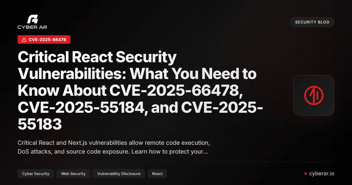 CVE-2025-55184 & CVE-2025-55183: Next.js Security Vulnerabilities Fix ...